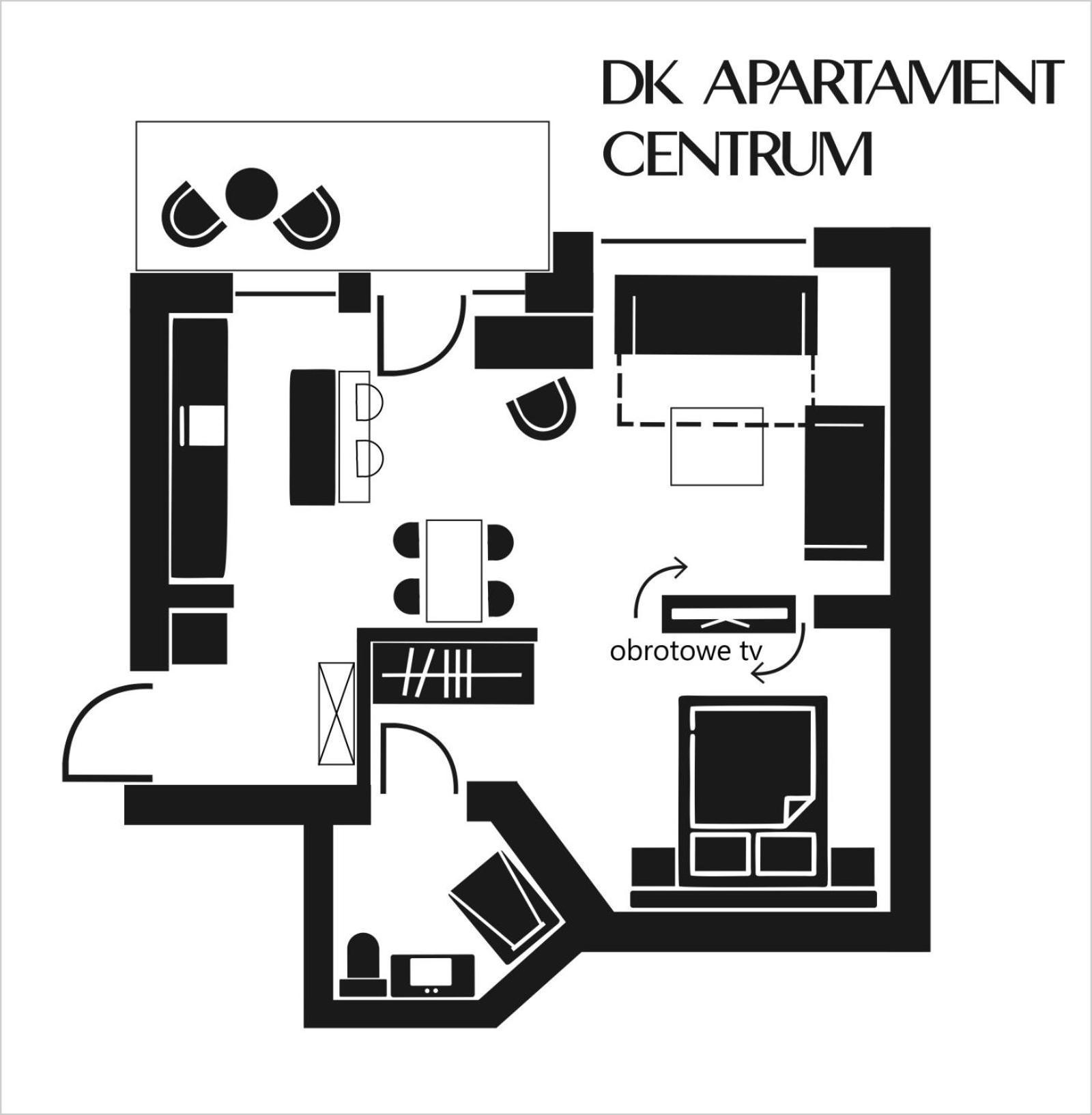 Appartement Dk Apartament W Centrum à Olsztyn  Chambre photo